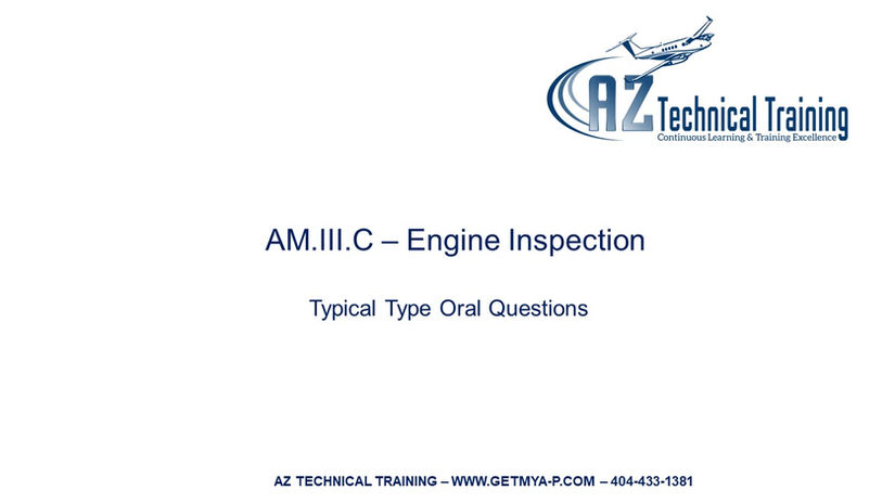 C - Engine Inspection